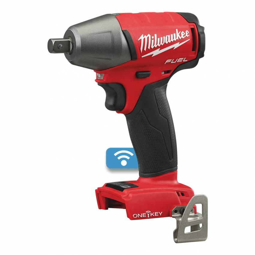 Гайкокрут акумуляторний 1/2" MILWAUKEE, M18 ONEIWP12-502X, 300Нм (зарядний пристрій, 2 акум.Х 5Ач, HDкейс)-4933451372