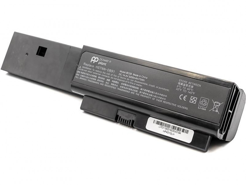 Акумулятор для ноутбуків HP Probook 4310s (HSTNN-DB91, HP4310LH) 14.4V 5200mAh-NB460250