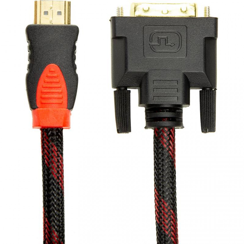 Відео кабель PowerPlant HDMI – DVI, 1.5м-CA911127