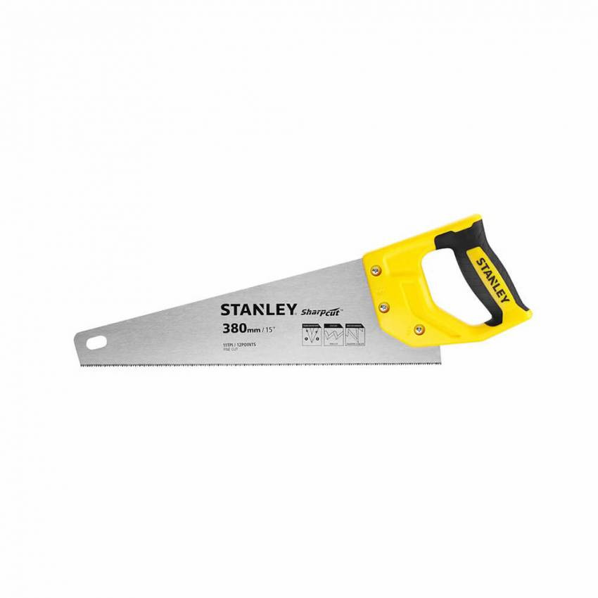 Ножівка SHARPCUT™ довжиною 380 мм для поперечного та поздовжнього різу STANLEY STHT20369-1-STHT20369-1