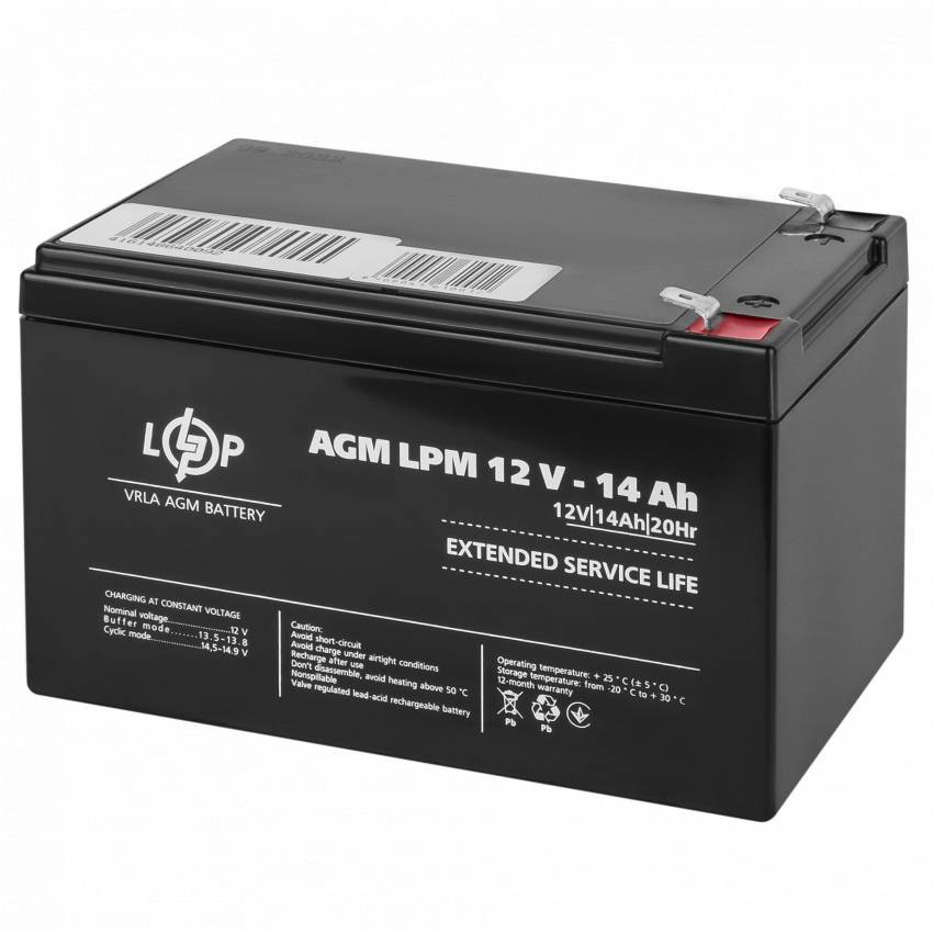 Акумулятор AGM LPM 12V - 14 Ah-