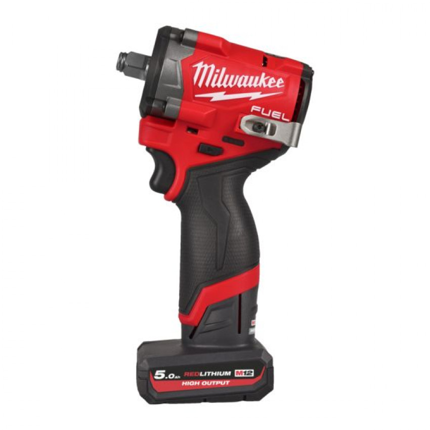 Гайковерт високомоментний MILWAUKEE 1/2" (746 Нм) M12 FCIWF12G3-502X (+2 акумулятори, зарядний пристрій, HD кейс)-4933493455