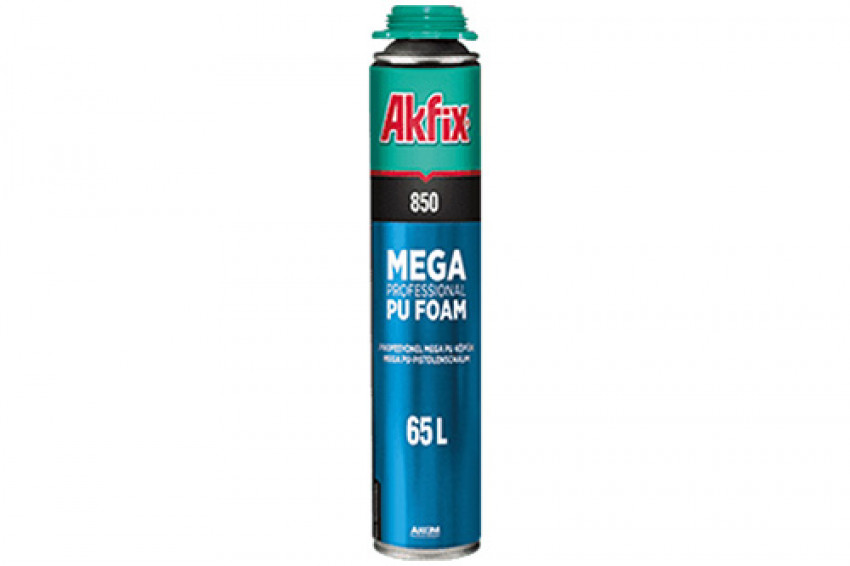 Піна професійна Akfix 850 850ml 1000грм MEGA (всесезонна)-FA007