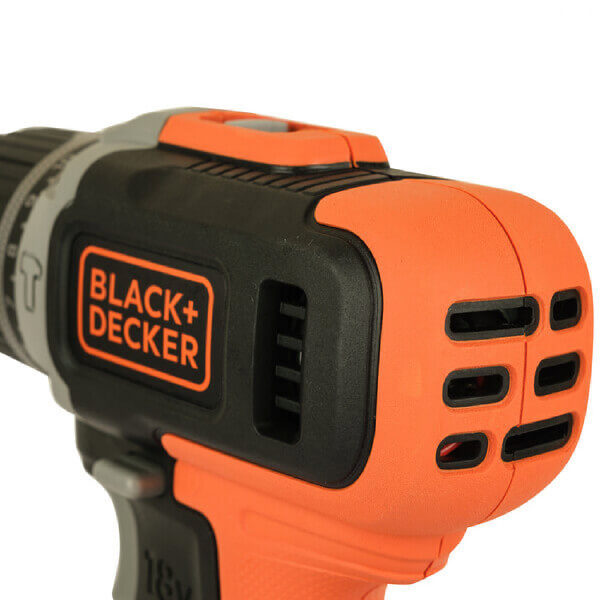 Дриль-шурупокрут ударний акумуляторний BLACK+DECKER BCD003C1-BCD003C1