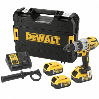 Дриль-шуруповертний акумуляторний безщітковий ударний DeWALT DCD996P3-[articul]